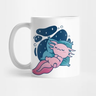 Sleeping Axolotl Mug